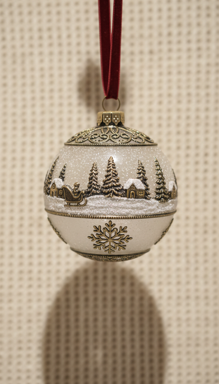 Festive Holiday Ornament