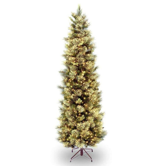 Carolina Pine Green Artificial Christmas Tree With LEDs - Christmas Trees USA