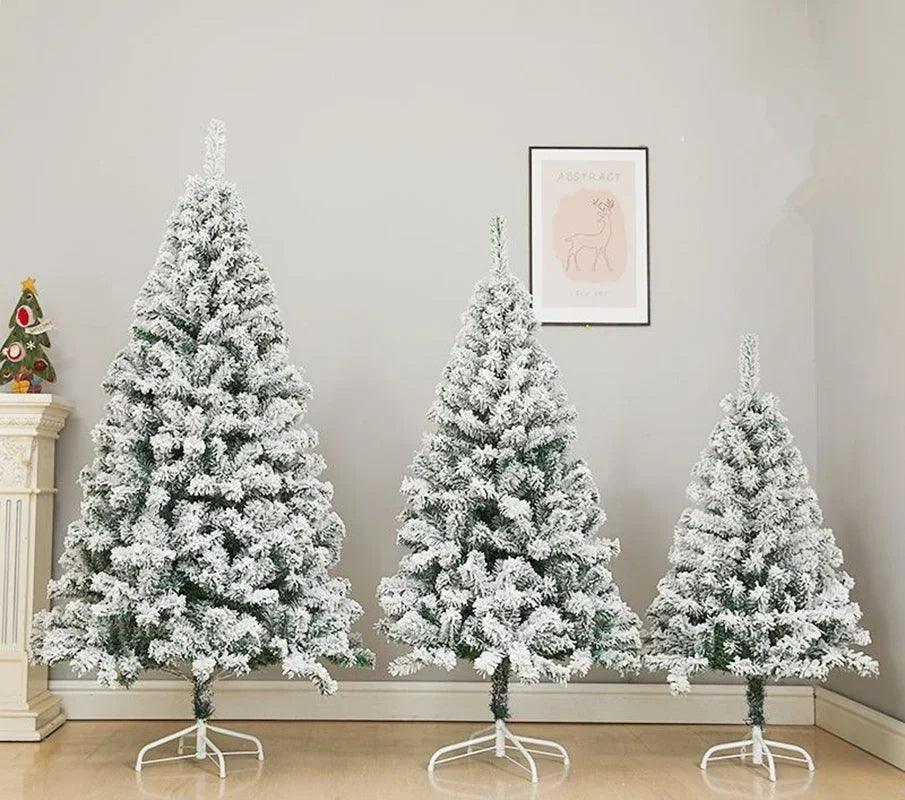 White Cedar Flocking Snowy Christmas Tree