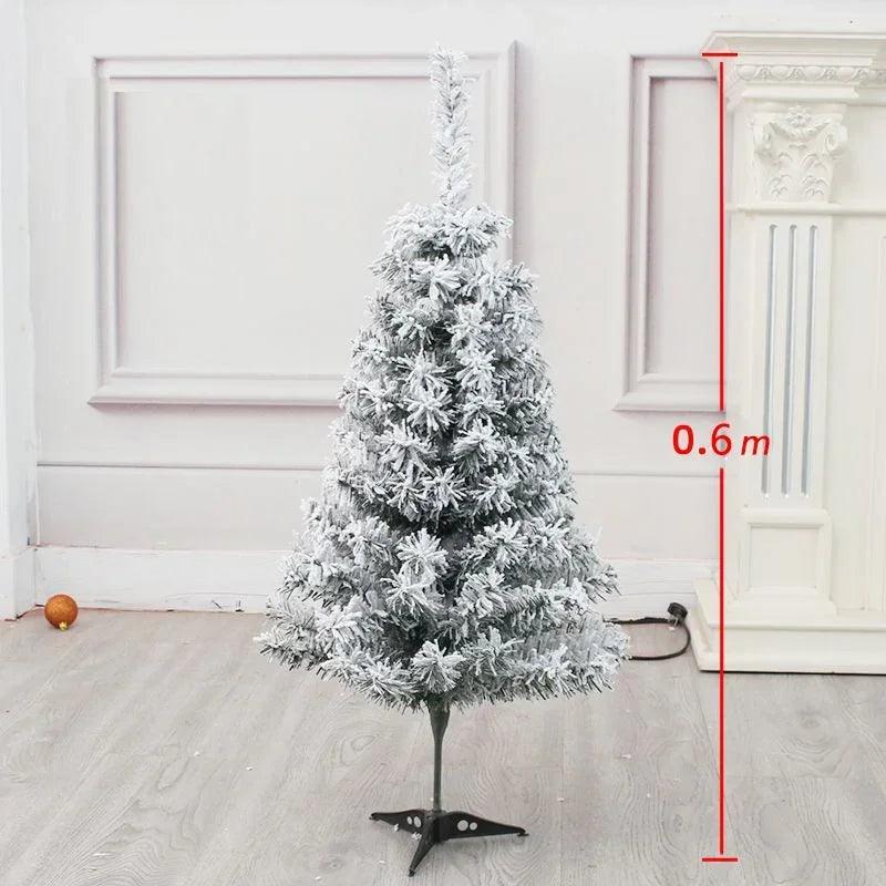 White Cedar Flocking Snowy Christmas Tree