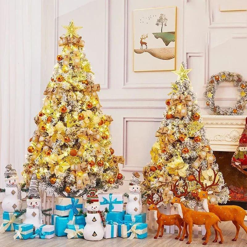 White Cedar Flocking Snowy Christmas Tree
