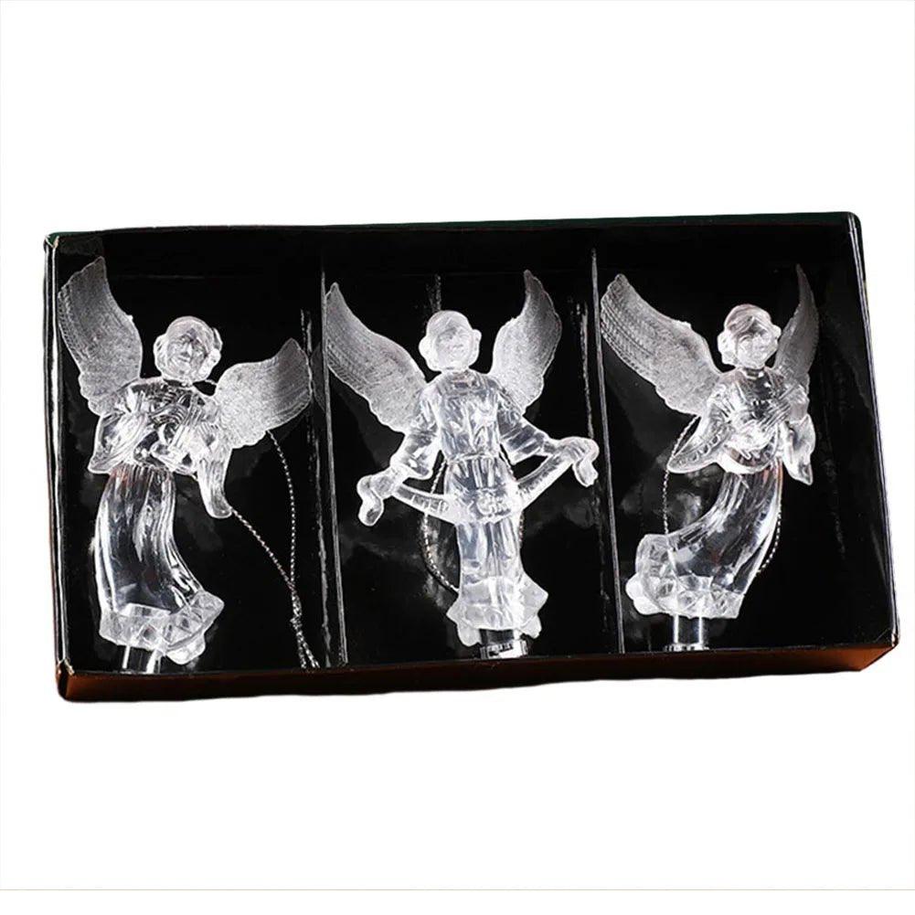 Christmas Crystal Snowflake Ornaments Xmas Tree - Christmas Trees USA