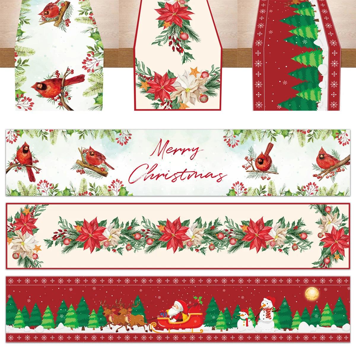 Christmas Table Runner Decorations