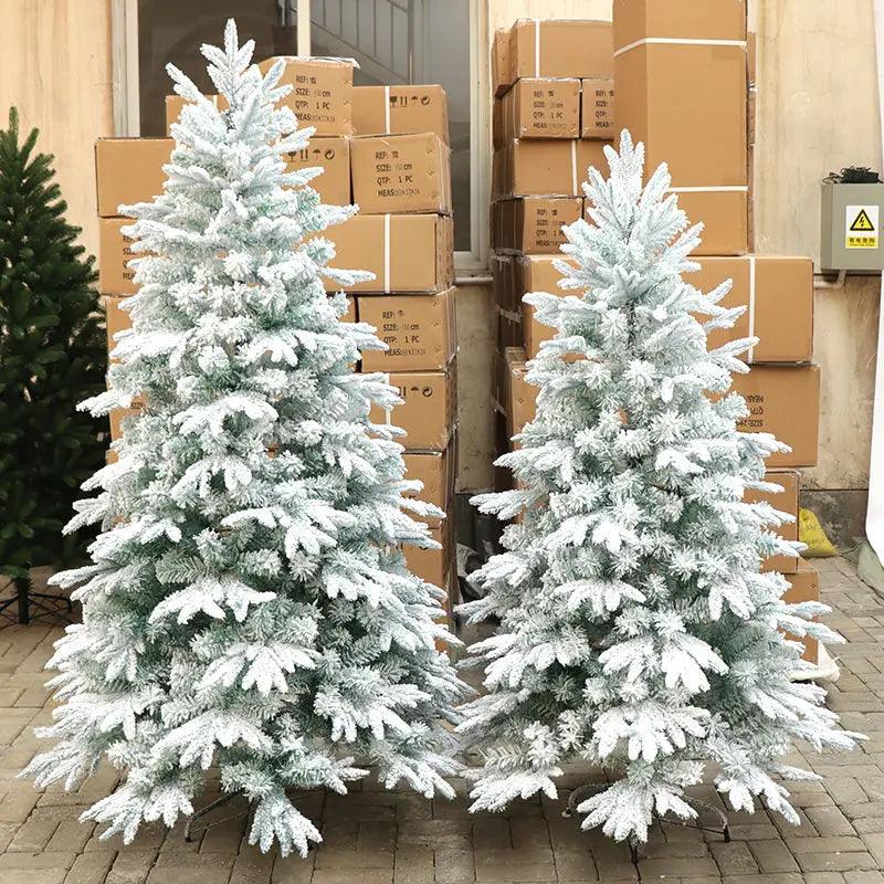 Snow Artificial White PVC Decoration Tree