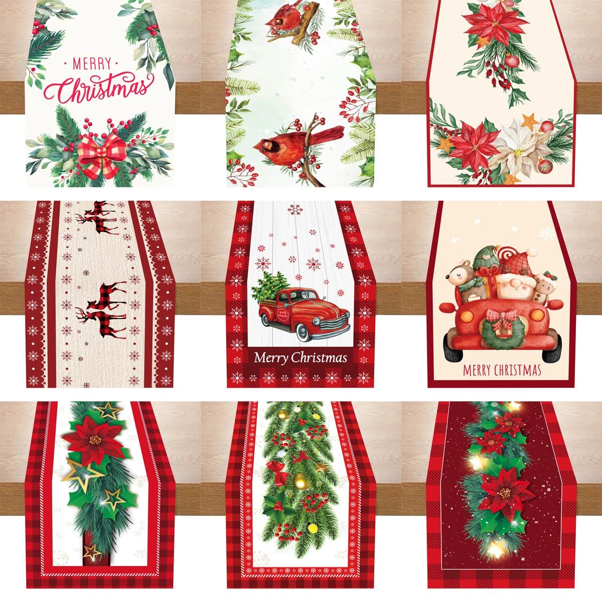 Christmas Table Runner Decorations