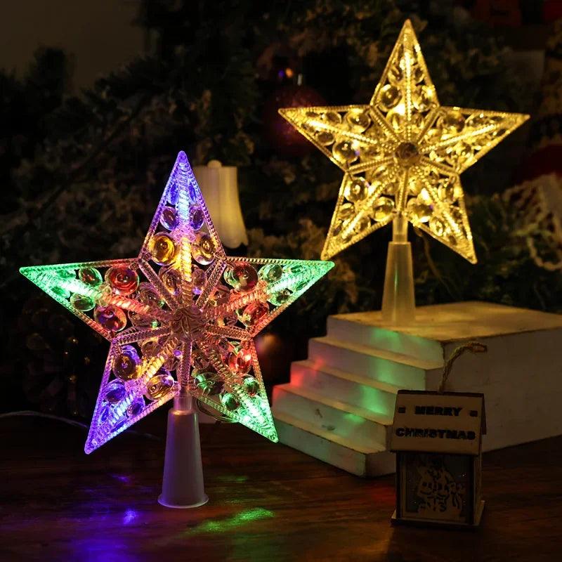 Christmas Tree Star Xmas Tree Topper