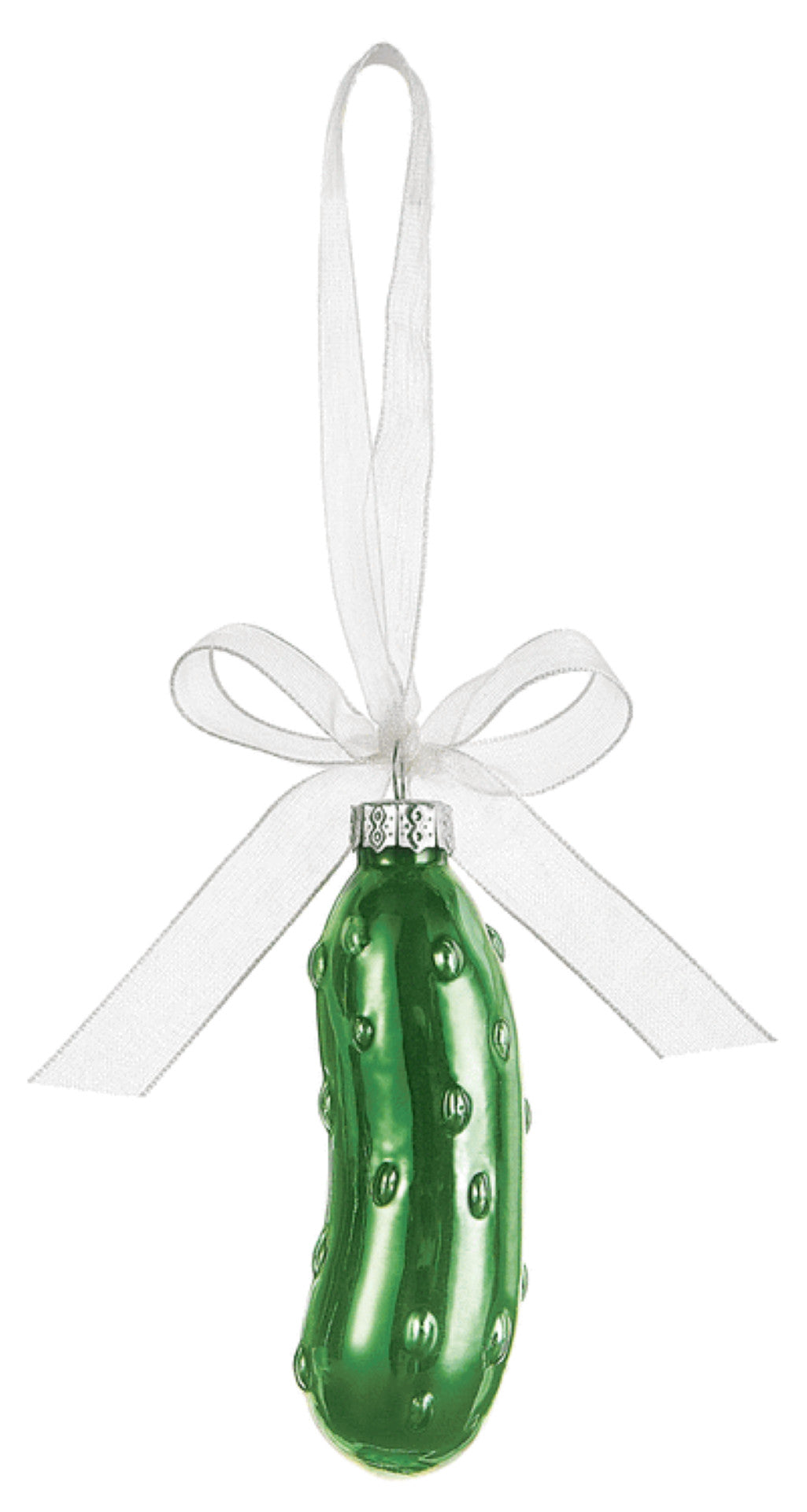 Christmas Pickle Ornament In Window Gift Box