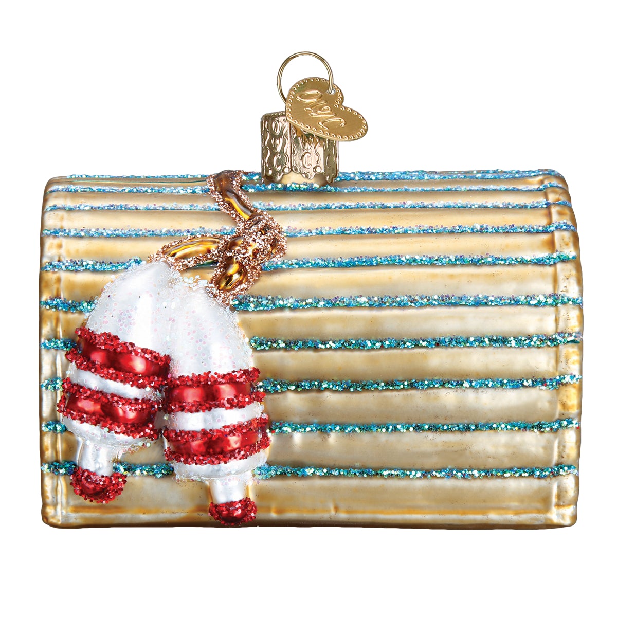 Old World Christmas Lobster Trap Ornament