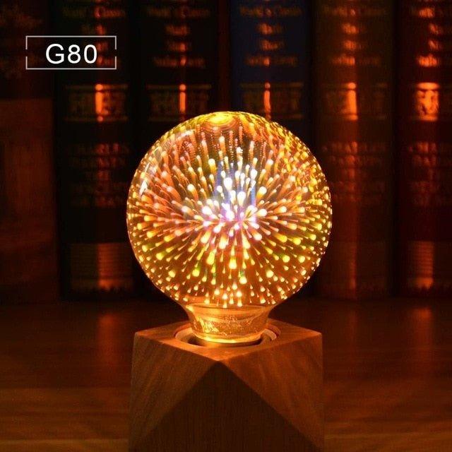 3D Edison LED Bulb for Christmas Decor - Multi - Color, Energy Saving - Christmas Trees USA
