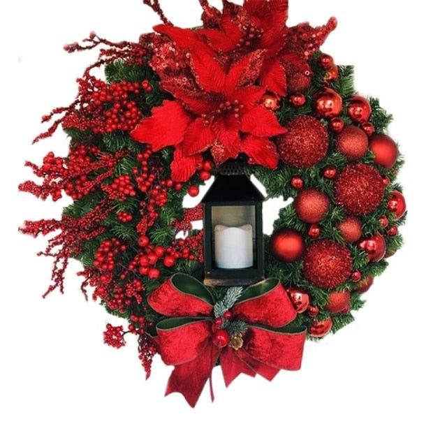 Christmas Garland Ornament Spruce Christmas Wreath - Christmas Trees USA