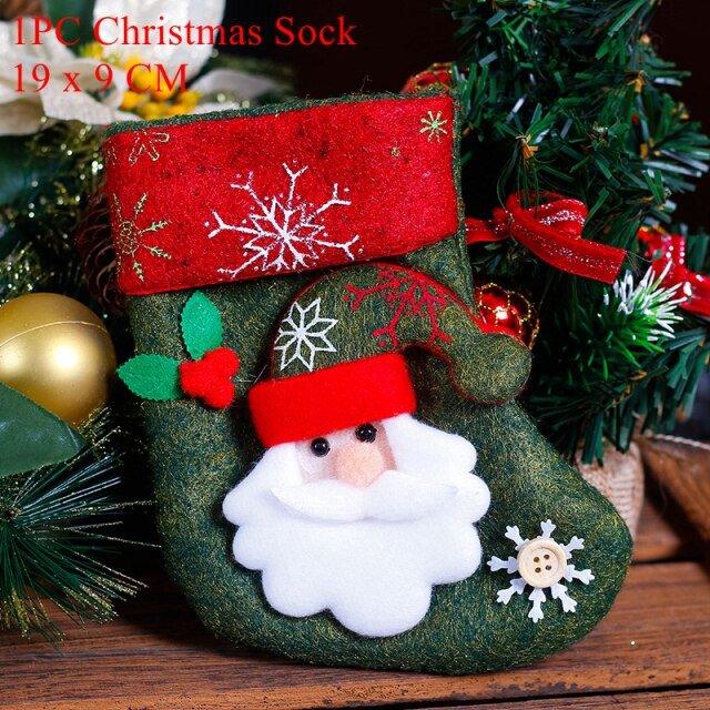 Christmas Decoration Stockings Candy Socks - Christmas Trees USA