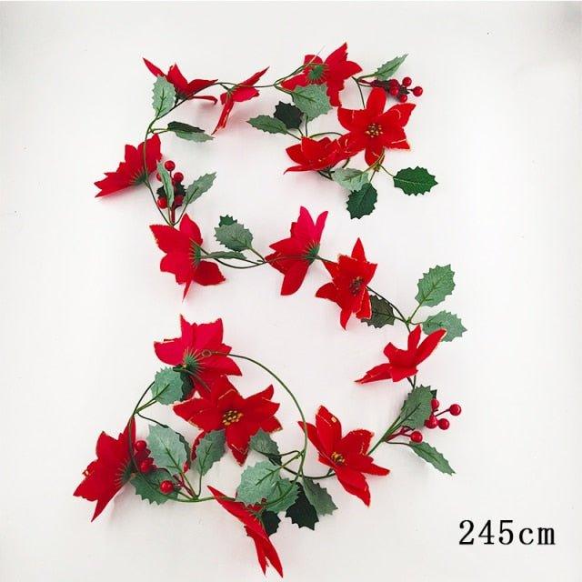 Big Size Christmas Wreath With LED Light - Christmas Trees USA