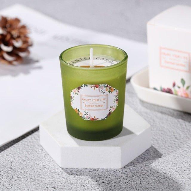candles travel outfit scented wax - Christmas Trees USA