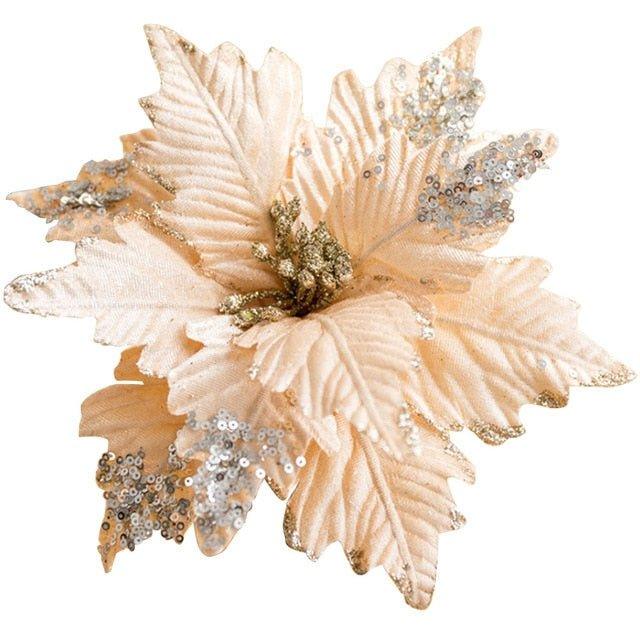 Artificial Flowers For Christmas Decoration - Christmas Trees USA