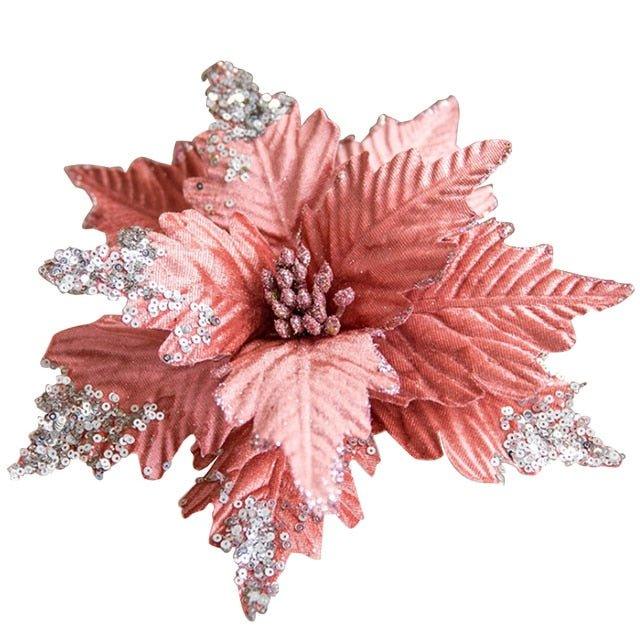 Artificial Flowers For Christmas Decoration - Christmas Trees USA