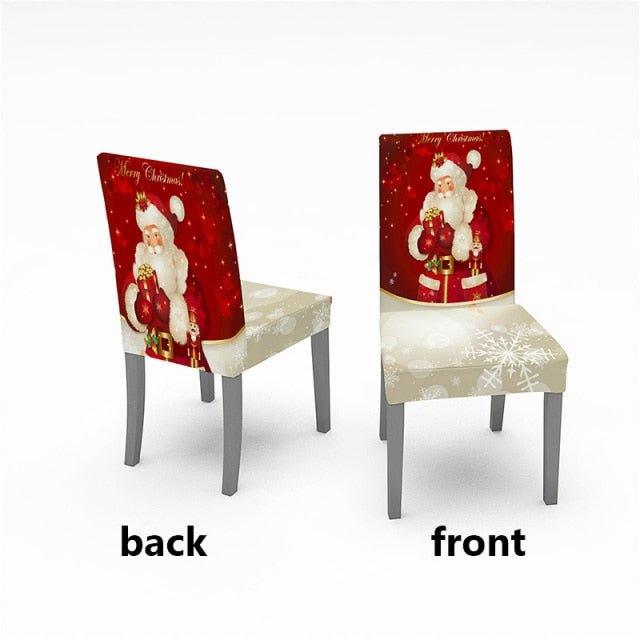 Christmas Chair And Dining Table Cover - Christmas Trees USA
