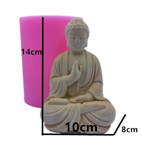 Buddha Design Silicone Candle - Christmas Trees USA