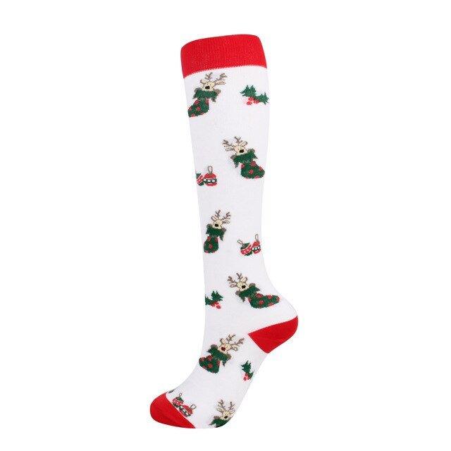 Christmas Gift Warm Compression Stockings - Christmas Trees USA