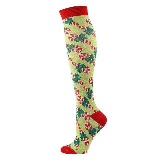 Christmas Gift Warm Compression Stockings - Christmas Trees USA