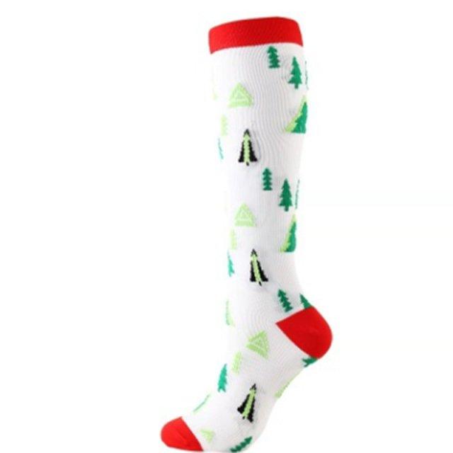 Christmas Gift Warm Compression Stockings - Christmas Trees USA