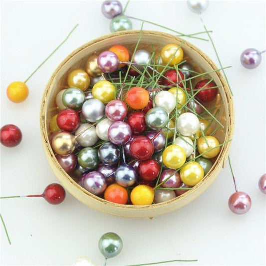 Artificial Flower Small Berries Ornaments - Christmas Trees USA