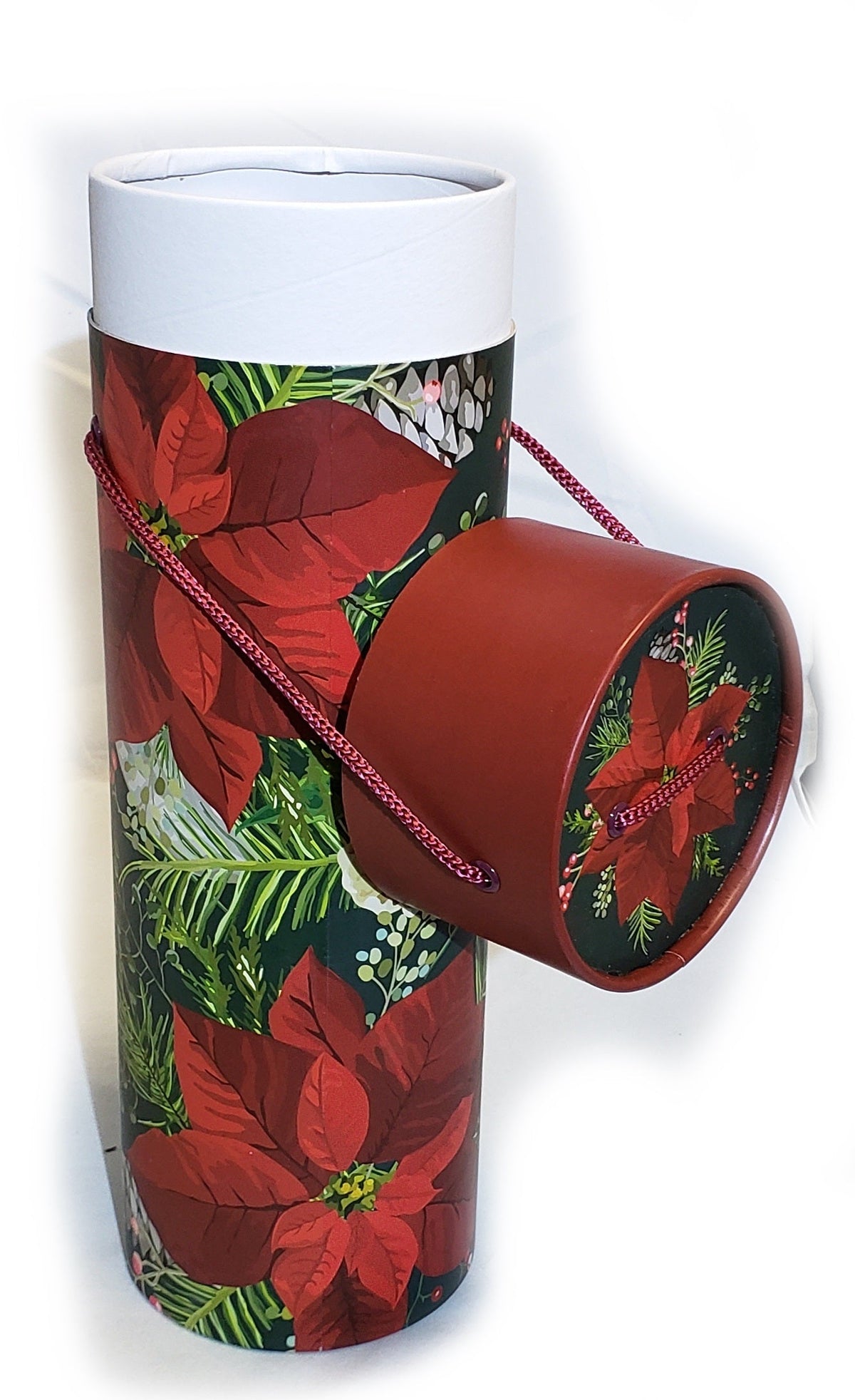 Christmas Wine Box Tube - Christmas Sentiments