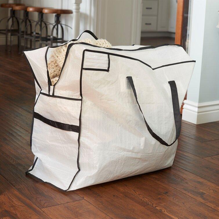 Christmas Ornament Organizer Bag – Large, Tear-Resistant Storage with Zipper