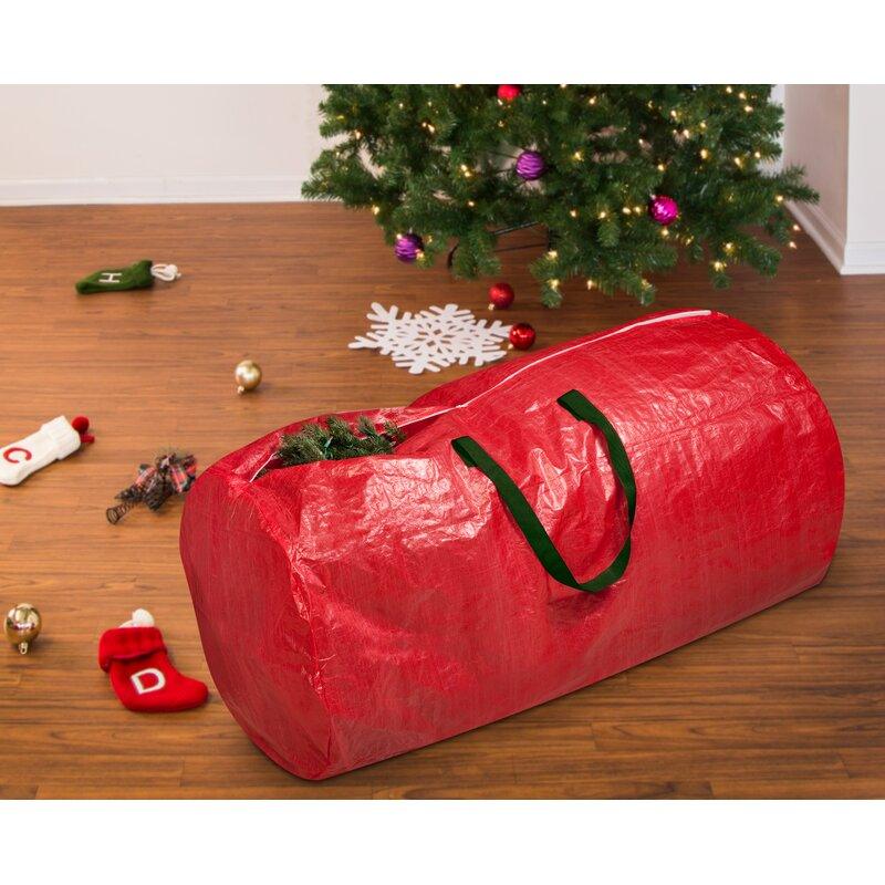 Red Christmas Tree Storage Bag