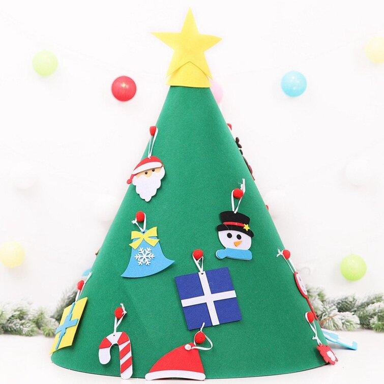 New 3D DIY Christmas Tree With Ornaments
