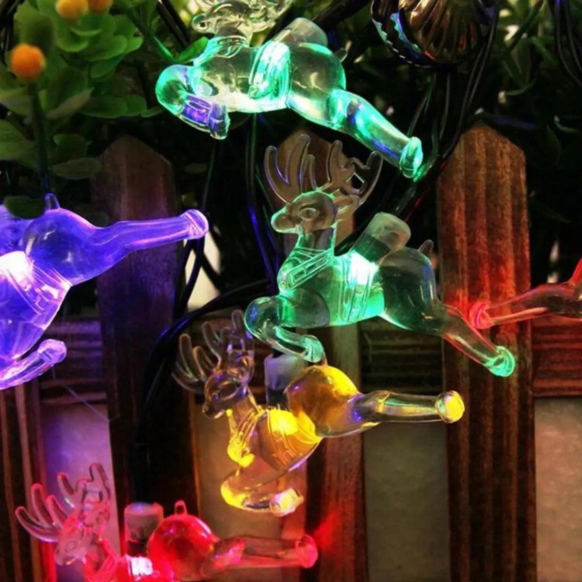 Deer Fairy Solar String Light-20pcs
