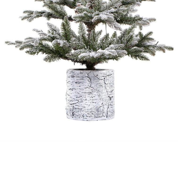 White Fir Artificial Christmas Tree with 150 White Lights