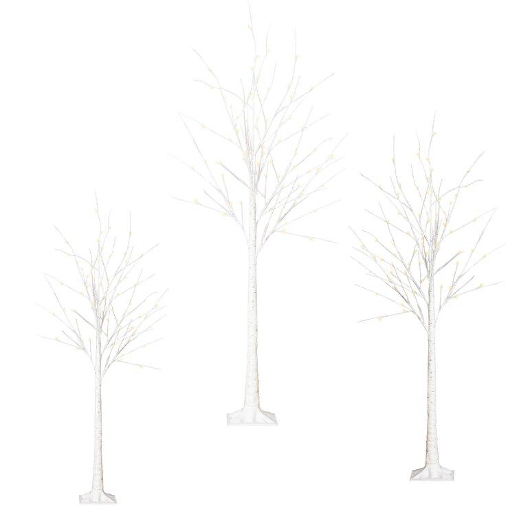 White Spruce Artificial Christmas Tree With LEDs