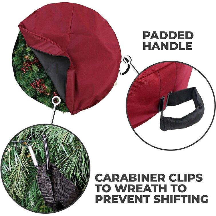 Durable Christmas Wreath Storage Bag