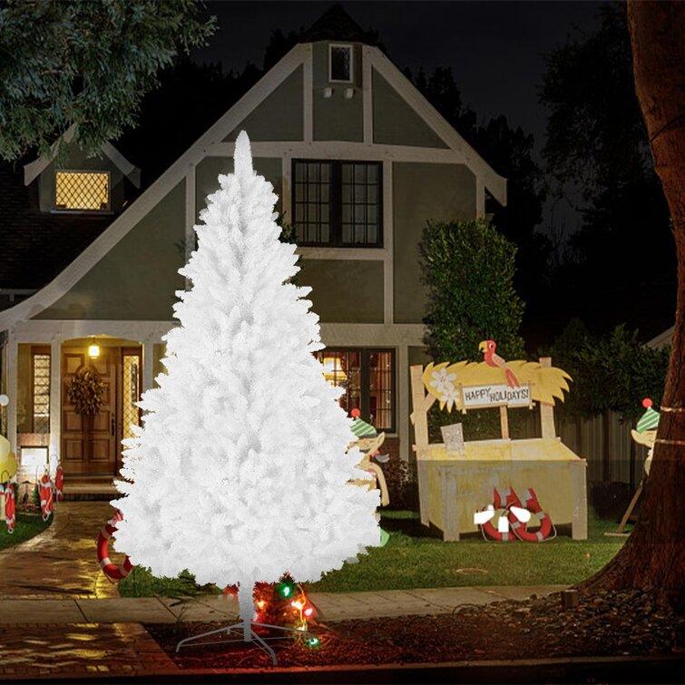 White Artificial Snow Flocked Christmas Tree