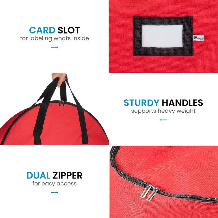 Round Christmas Wreath Storage