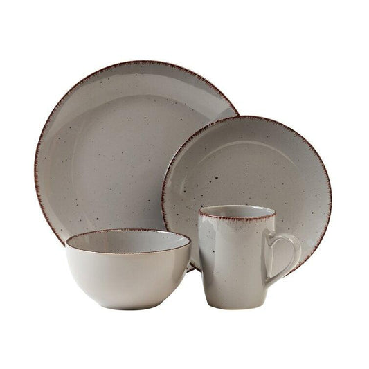 Ackler 16 Piece Dinnerware Set, Service for 4