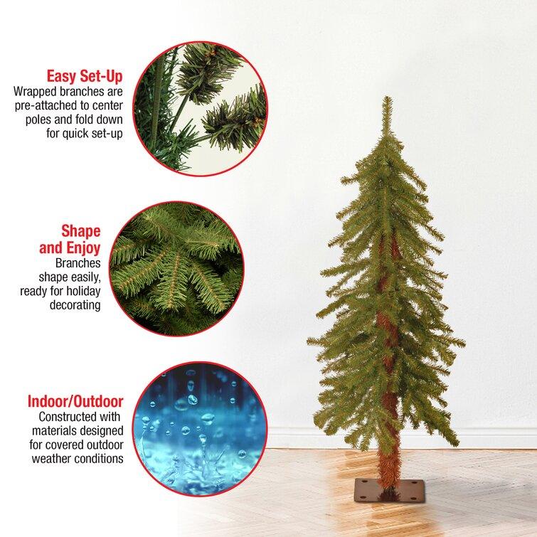 Green Cedar Artificial Christmas Tree