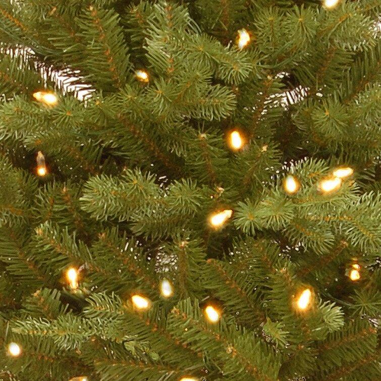 Hampton 3' Green Spruce Artificial Christmas Tree with 100 Clear/White Lights