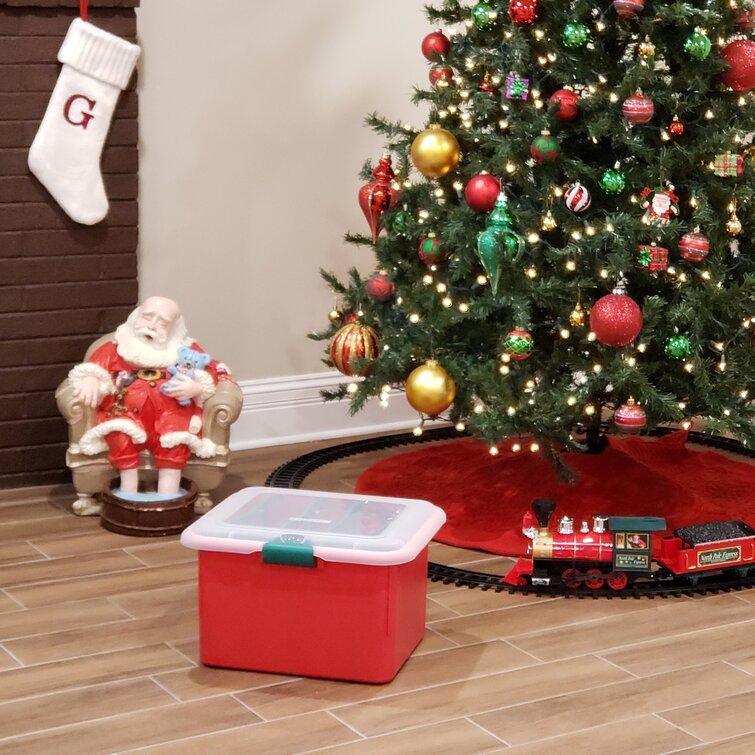 Holiday Storage 11'' H x 15'' W x 17.88'' D Christmas Storage Set (Set of 2)