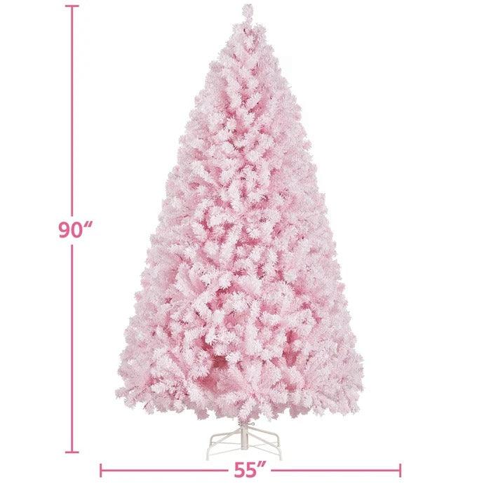 Lighted Artificial Spruce Christmas Tree