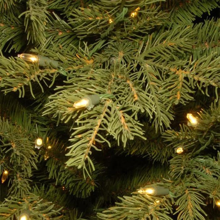 7.5 ft Full Nordic Spruce Pre-Lit Christmas Tree, 1000 Lights