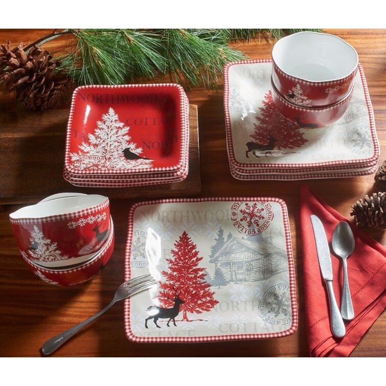 Northwood Cottage 12 Piece Dinnerware Set, Service for 4