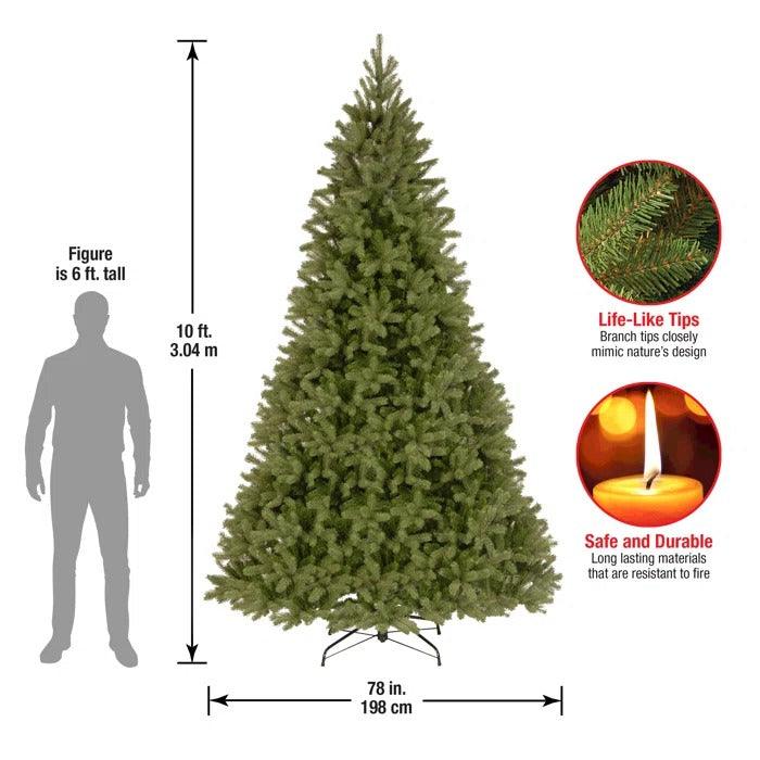 Omusa 120'' Artificial Fir Christmas Tree