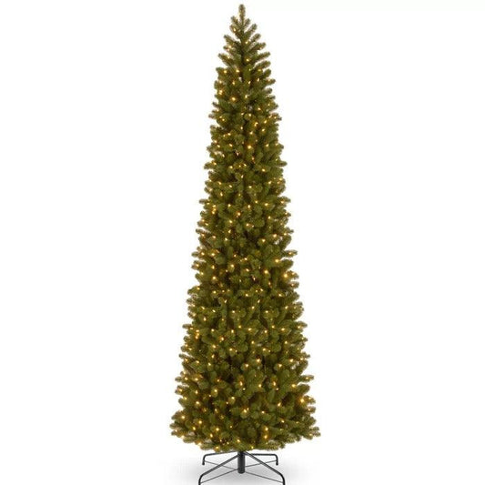 Omusa Lighted Artificial Fir Christmas Tree