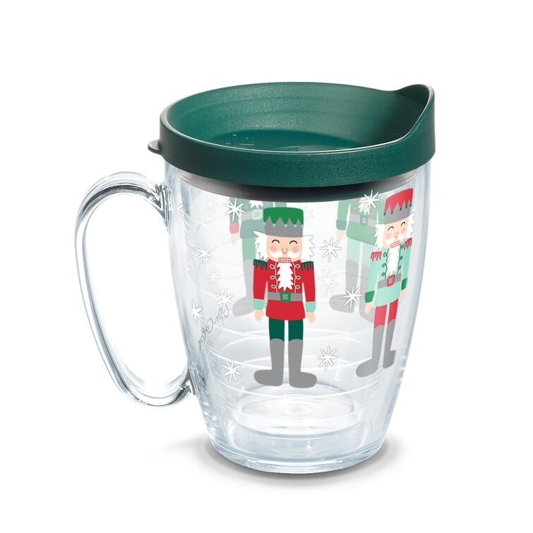 Tervis Tumbler Coton Colors Christmas Nutcracker 16 oz Insulated Travel Mug
