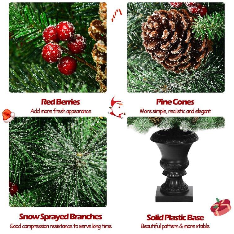 Snow Flocked Artificial Christmas Tree