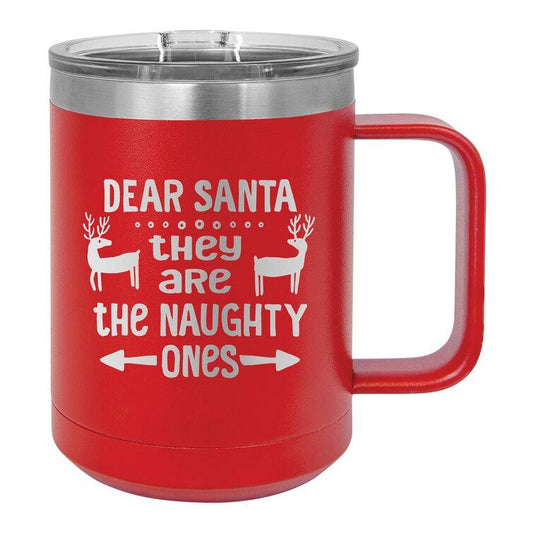 The Naughty Ones 15 oz Stainless Steel Travel Mug