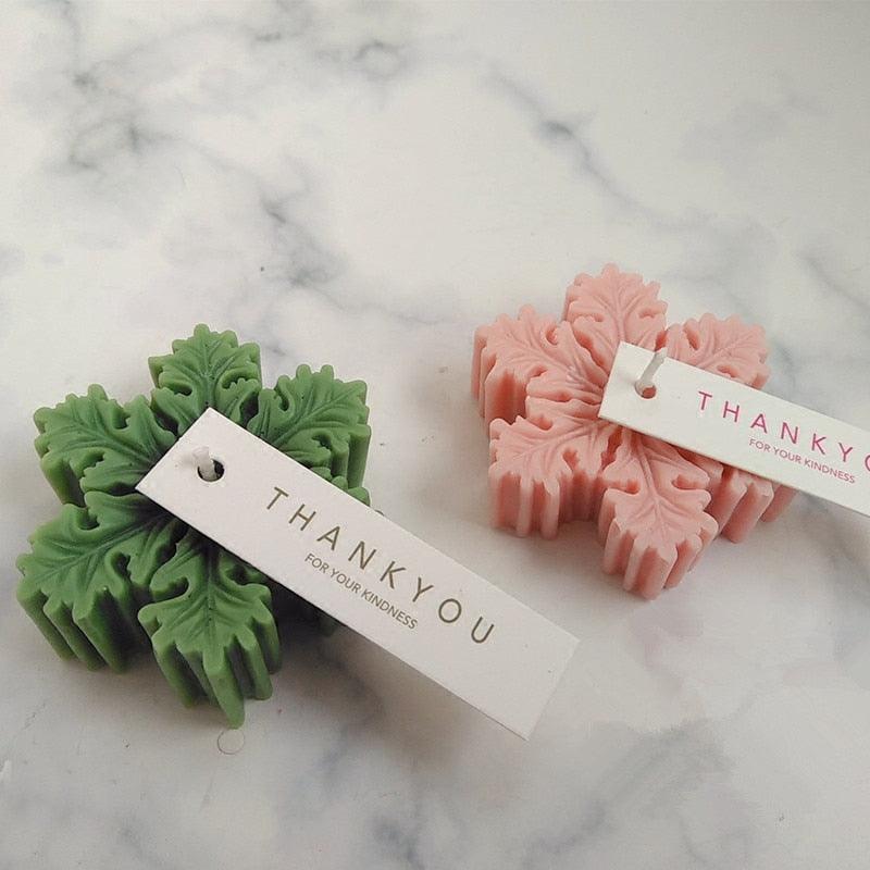 Silicone Snowflake Mold Candle Soap DIY Aromatherapy Plaster Candle