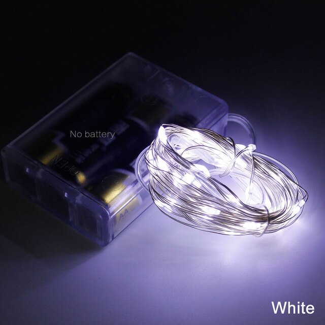 2M 5M 10M Copper Wire LED String lights - Christmas Trees USA