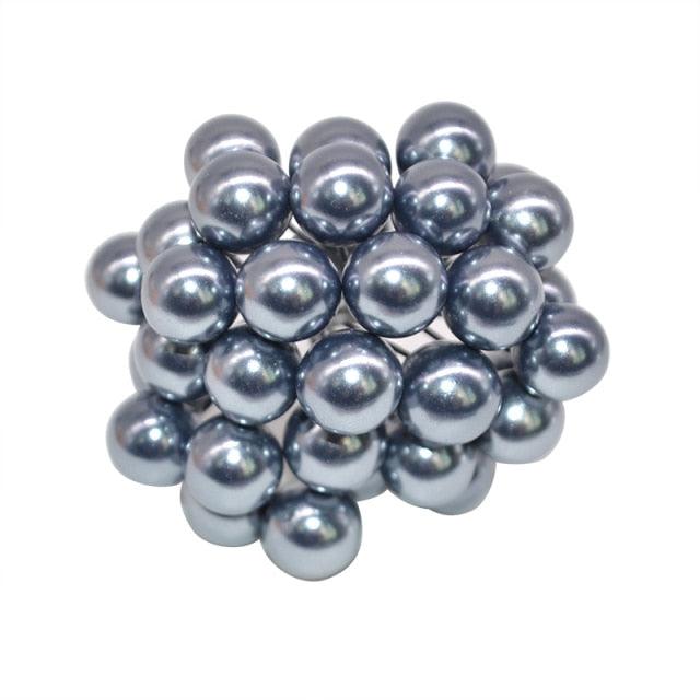 50Pcs/lot Mini Artificial Flower Fruit Stamens Cherry Christmas Plastic Pearl Berries Ornaments - Christmas Trees USA